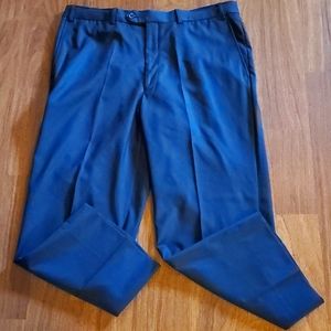 Paul Betenly Florence Vantage Super 120's Wool Men's Navy Suit Pants - Size 38R